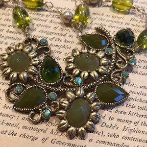🌵 Vintage Brooch Statement Piece Necklace
